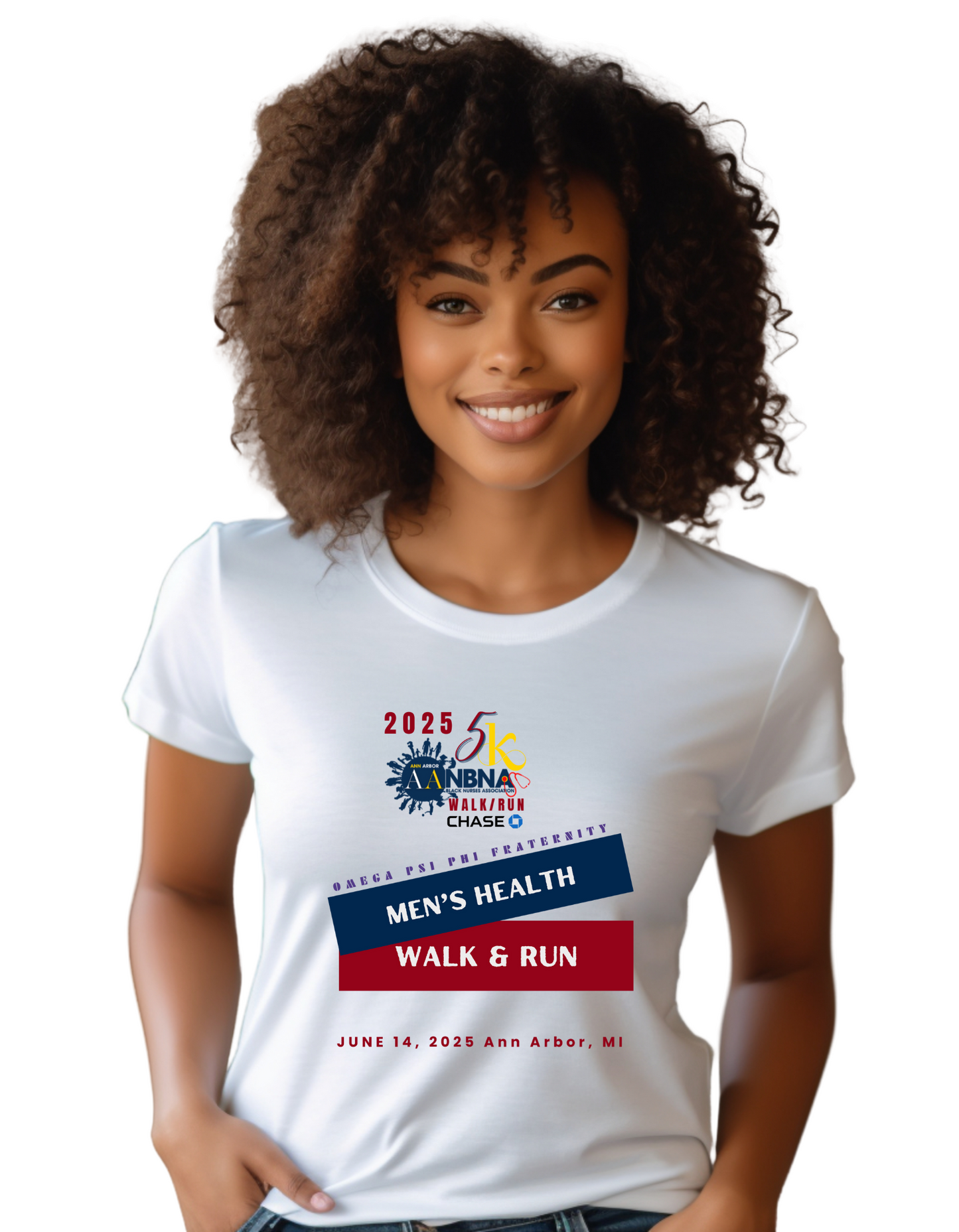 AANBNA Men's Walk Short-Sleeve Unisex T-Shirt