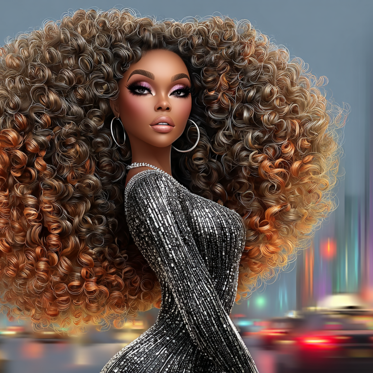 Big Hair; Don't Care 2026 12 Month Calendar