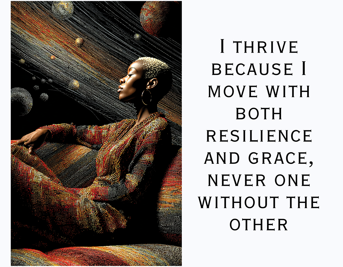 Thrive: The 2026 Black Art Affirmation Calendar