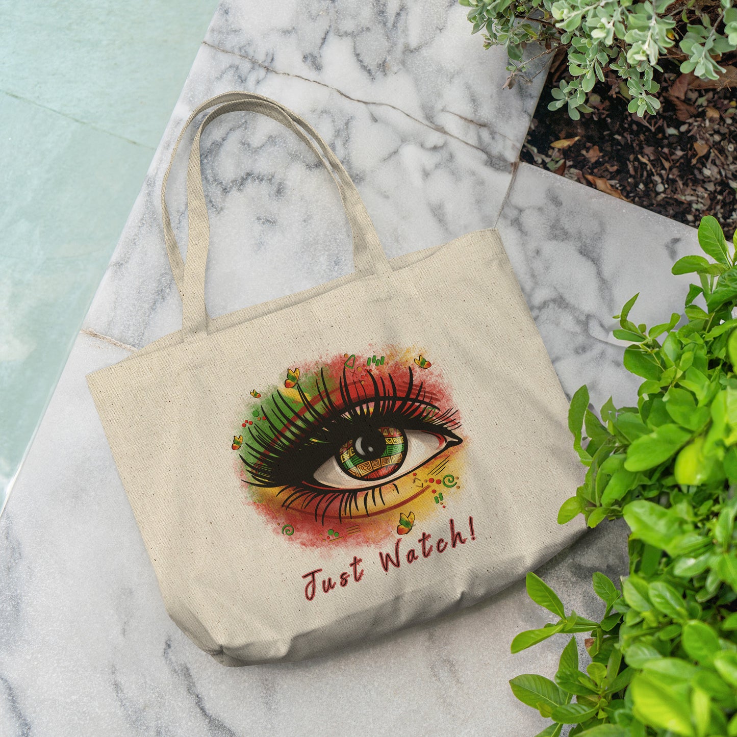 Just Watch Tote Bag